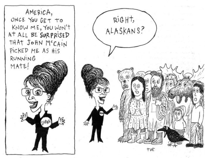 Purchase of alaska political cartoon